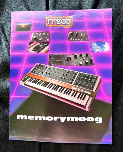 Brochure moog memorymoog - brochure,