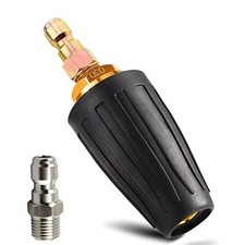 Idropulitrice Ugello Rotante 1/4" Attacco Rapido per Pulizia Giardino Auto