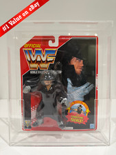 WWF Hasbro - Custodia acrilica - singola - fondo scorrevole - action figure - MOC