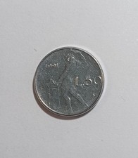 Italia 50 lire, 1991 Senza