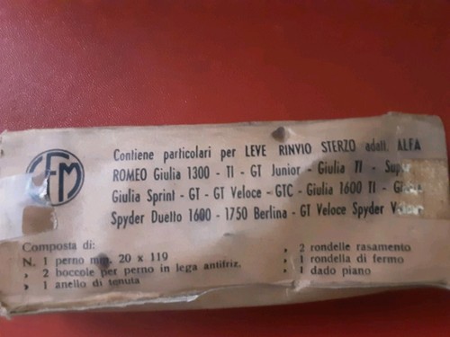Kit perno boccole varie - kit, perno,boccole