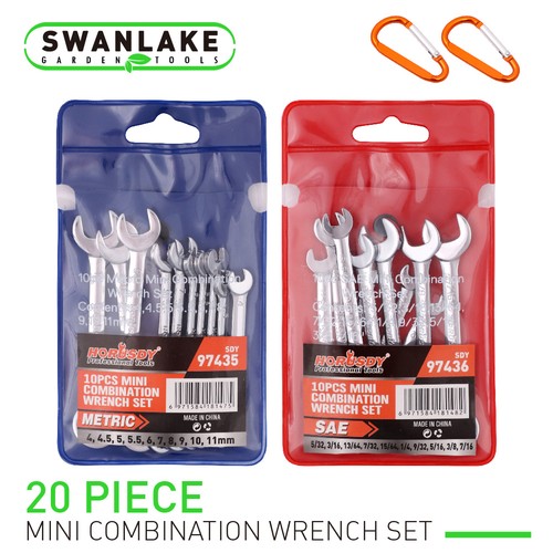 22pc mini wrench set metric - 22pc,