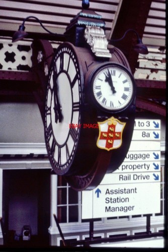Original slide clock york - slide,