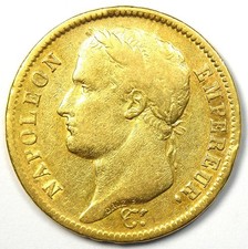 Moneta Parigi 40 Franchi 1811