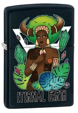 Accendino Zippo  Antivento Unisex  Nero