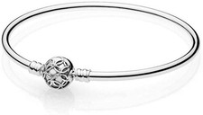 Bracciale Pandora Rigido Moments Con chiusura Sferica Bracelet 597137 mis 17 cm