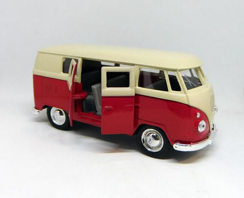 Volkswagen 1963 bus rosso - volkswagen,