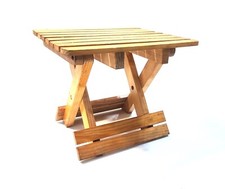 MINI SGABELLO PIEGHEVOLE IN LEGNO