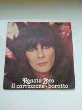 Renato Zero 45 GIRI  IL Carrozzone / Baratto