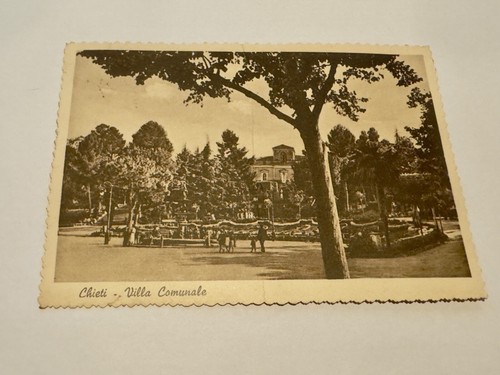 Cartolina francobollo chieti - +,