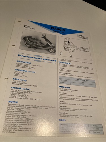 Piaggio hexagon 125 - piaggio,