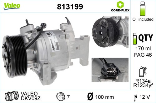 Valeo 813199 compressore - 813199, aria