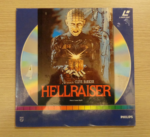 Hellraiser laser disc - hellraiser, film