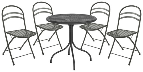 Set tavolo tondo sedie da - 4,