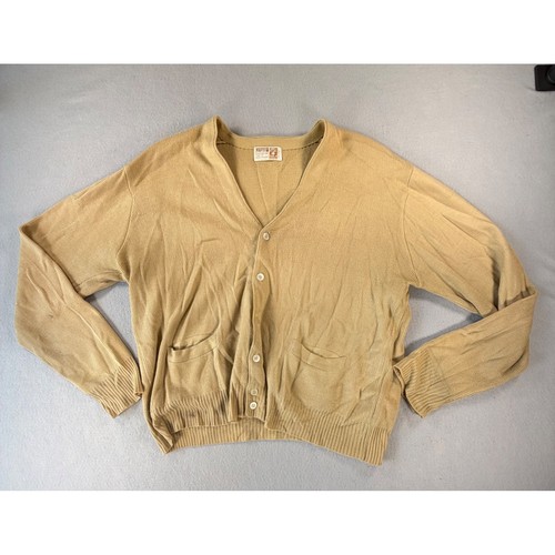 Cardigan uomo marrone bottoni