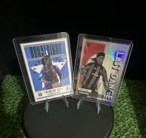 Lotto carte topps ronaldinho - lotto, 2
