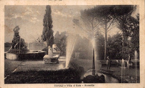 Roma tivoli villa - tivoli, d'este