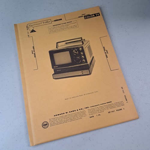 Sony 5000 color tv - sony, kv-5000