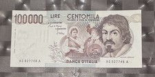 100000 Lire Caravaggio I Tipo