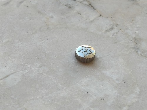 60s zenith vintage steel crown - 60s,