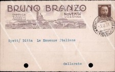 bl666 cartolina commerciale noventa vicentina fori d'archivio vicenza 1931