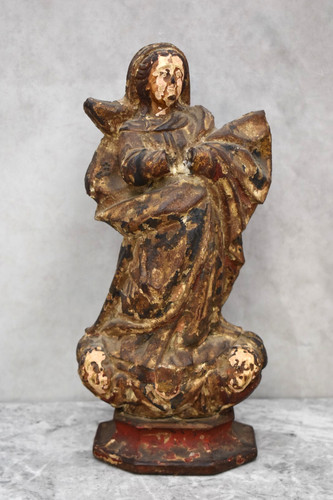 Antica statua maria - statua,