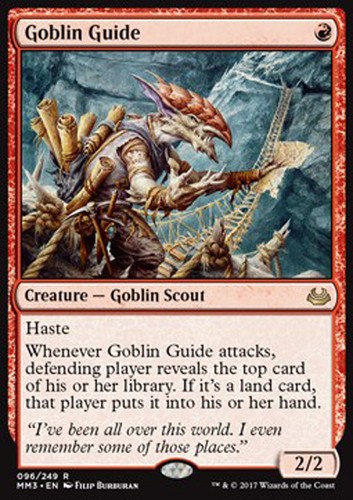 Mtg goblin guide - mtg, foil