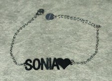 BRACCIALE CON NOME SONIA IN
