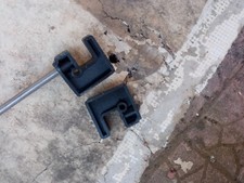 1pz acessori porte alluminio infissi bianco anodizzato perni maniglie apertura