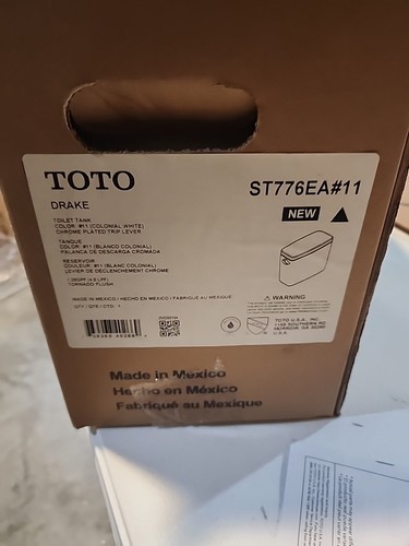 Toto st776ea drake tank - toto,