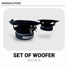 BANG & OLUFSEN SET of WOOFER