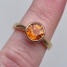 Set lunetta oro giallo 9 ct
