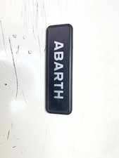 ABARTH scritta targa plastica Autobianchi A112 Abarth ORIGINALE!!!