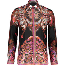 Camicia in seta con stampa