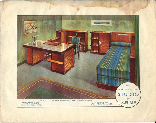 Stampa antica mobili studio - stampa,