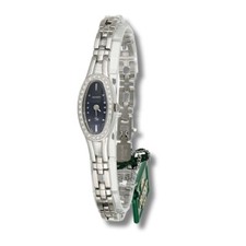 Orologio  da  Donna Orient in acciaio cassa quadrante blue e swarovski 16 mm