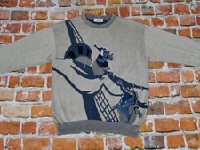 Iceberg Vintage Pullover Disney Peter Pan Coccodrillo Tick Tack Gr: XXL Tip Top