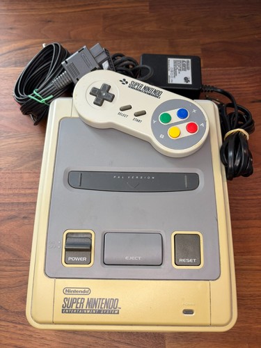 Snes super nintendo console - snes,