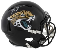 Jaguars Travis Etienne Jr. Authentic Signed Full Size Speed Rep Helmet JSA