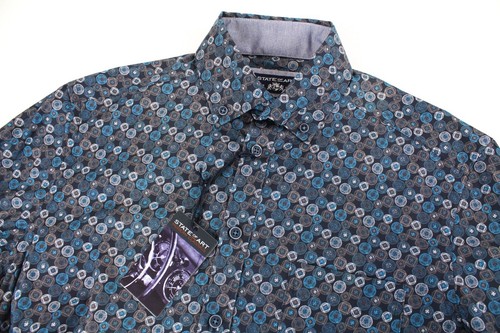 State art uomo blu - state, cotone