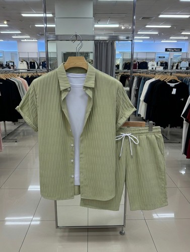 Set camicia shorts - shorts, uomo