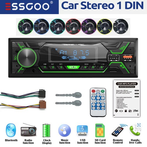 Car stereo radio single din - single, 1