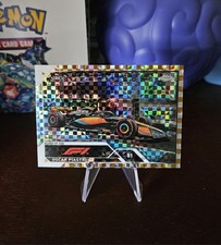 OSCAR PIASTRI RC 2023 Topps Chrome F1 #42 Rookie Gold Checker Flag /50