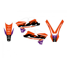 Kit adesivi grafiche Ktm Exc 125 200 250 300 Excf 400 450 525 2005 2006 2007