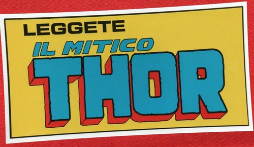 Leggete mitico thor adesivo - il,