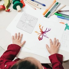  10 Pcs Stencil Albero Di