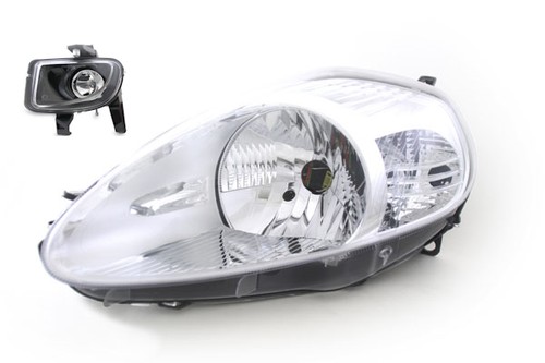 Faro alogeno adatto per fiat - alogeno,
