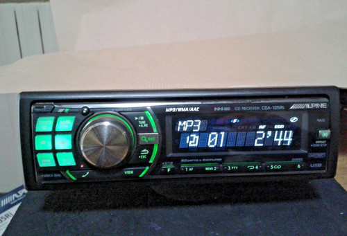 Alpine cda 105ri radio mp3 - alpine, radio,