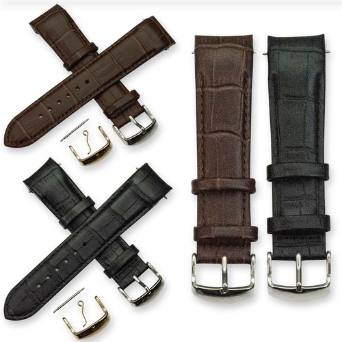 Cinturino orologio pelle curva