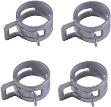 4X Collare per Tubo Benzina